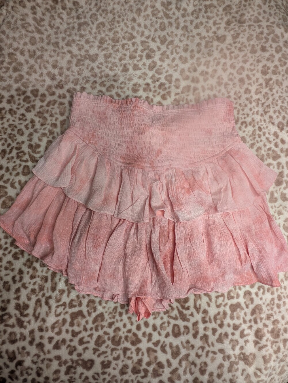 Mustard Seed Pink Ruffle Skort - Size M